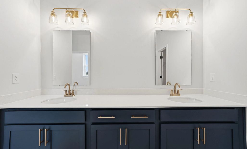 Sample Primary Bathroom photo. Actual structural options and design finishes of home may vary.