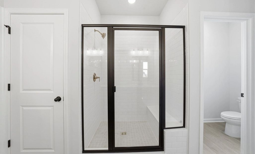 Sample Primary Bathroom photo. Actual structural options and design finishes of home may vary.