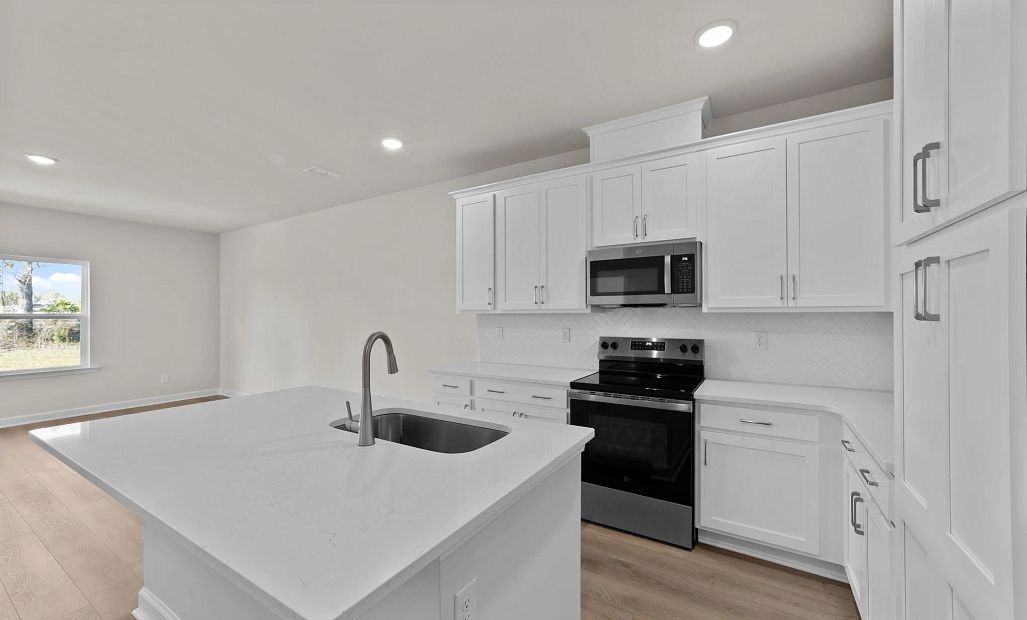 Similar Palmetto floorplan with the Timeless Collection