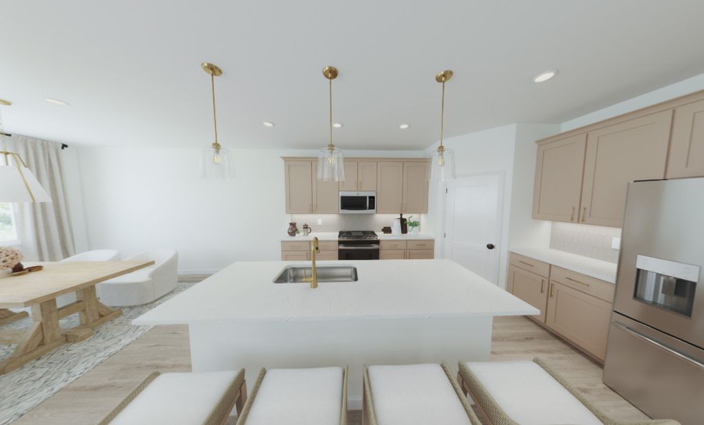 AW Collection® Serene - For color representation only. Options and layout will vary by community and