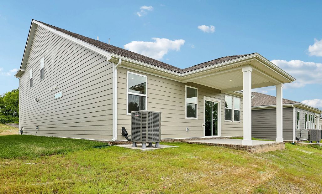 Covered Patio & Rear Exterior