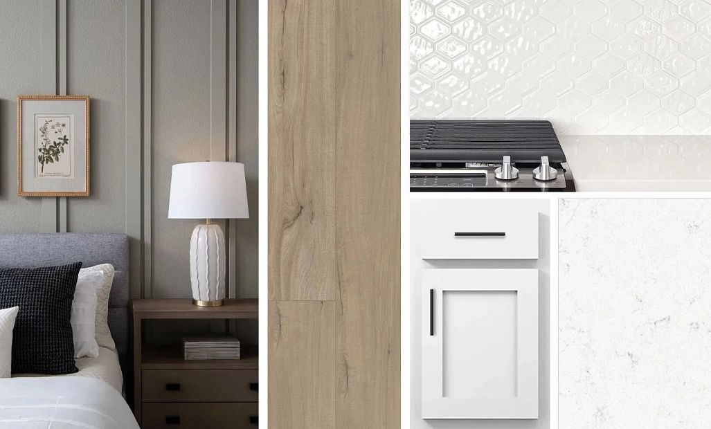 Interior Design Finishes: AW Collection® Harmony - Warm Farmhouse