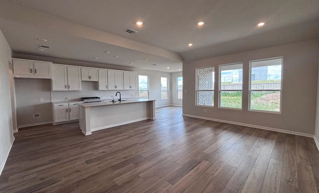 Family Room & Kitchen