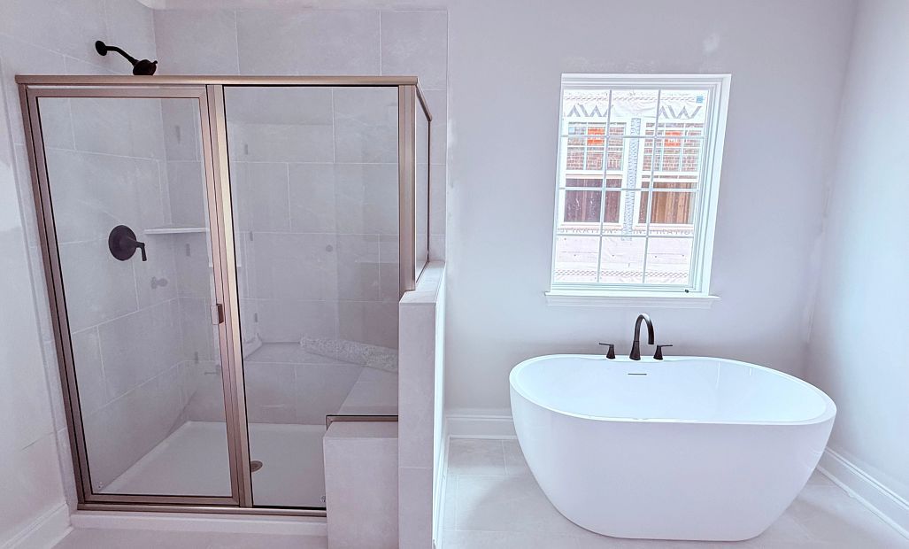 Primary Bathtub & Walk-in Shower