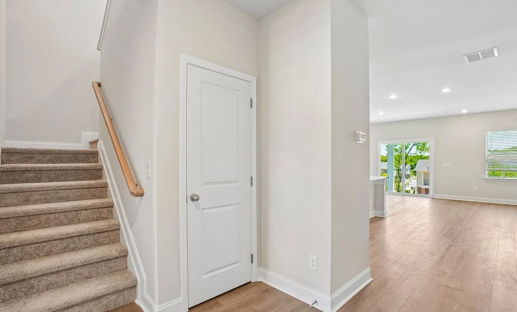 Carpeted Stairs