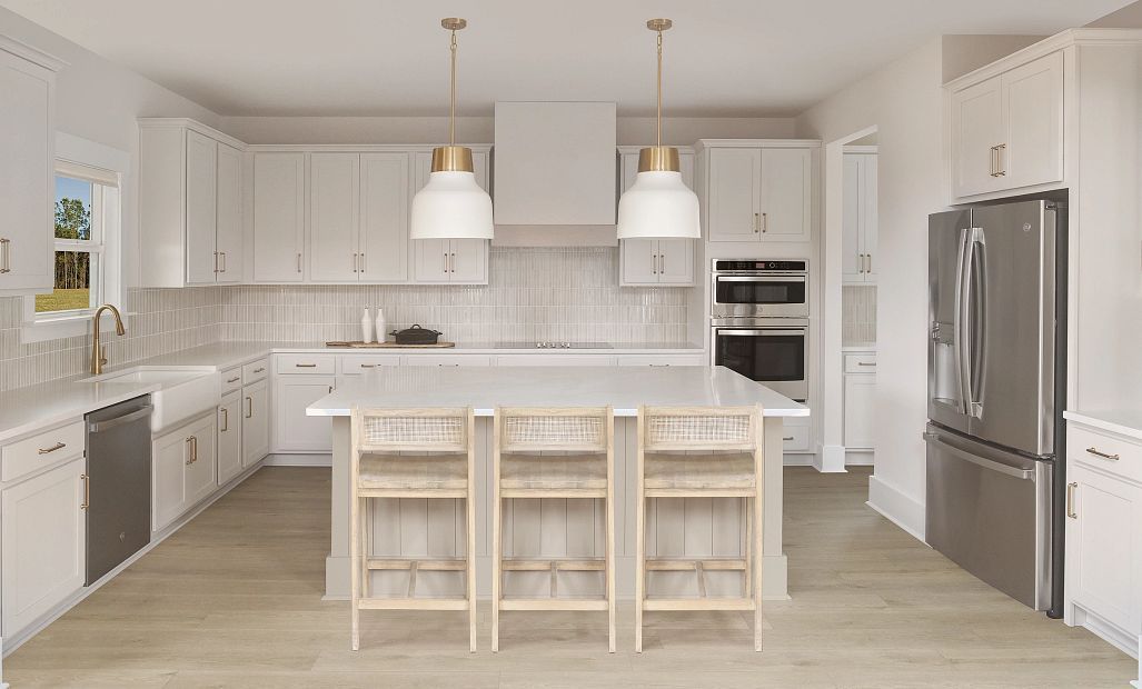 Jefferson Model Home at Tea Farm showcasing our Serene Collection