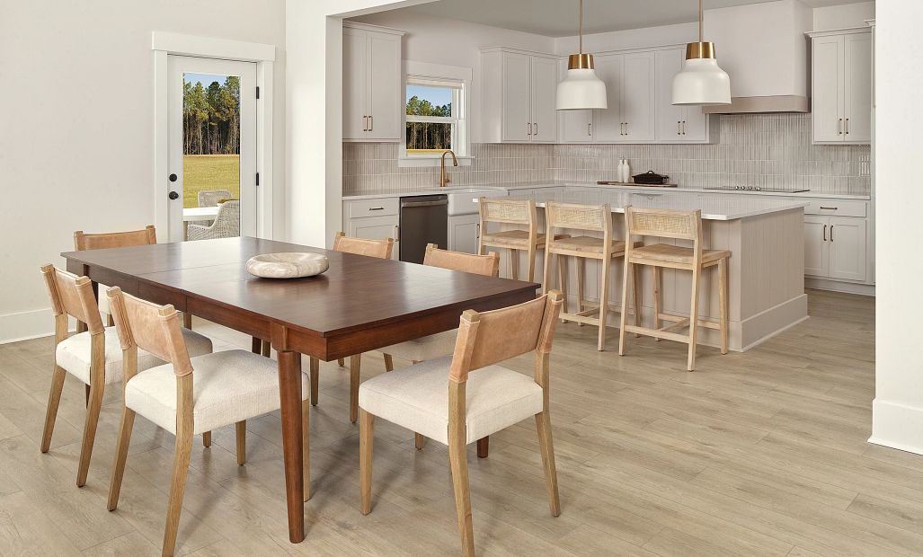 Jefferson Model Home at Tea Farm showcasing our Serene Collection