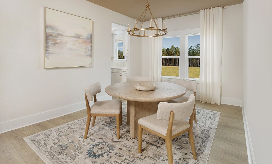Jefferson Model Home at Tea Farm showcasing our Serene Collection