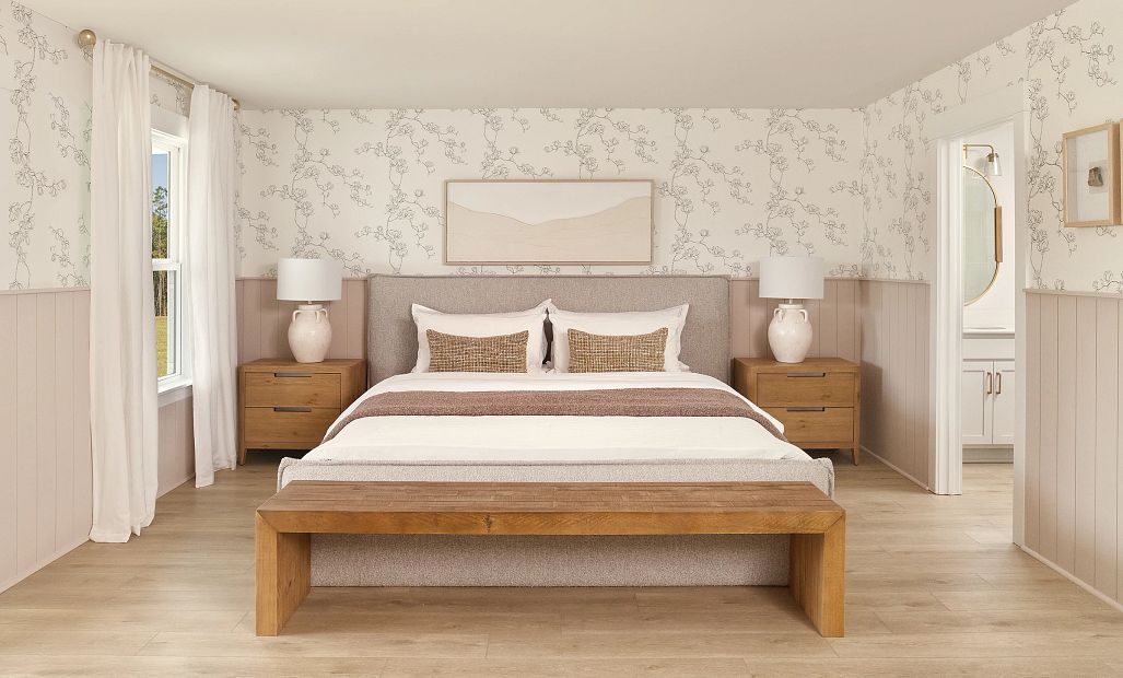 Jefferson Model Home at Tea Farm showcasing our Serene Collection
