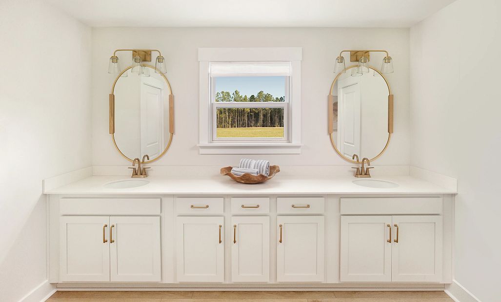 Jefferson Model Home at Tea Farm showcasing our Serene Collection