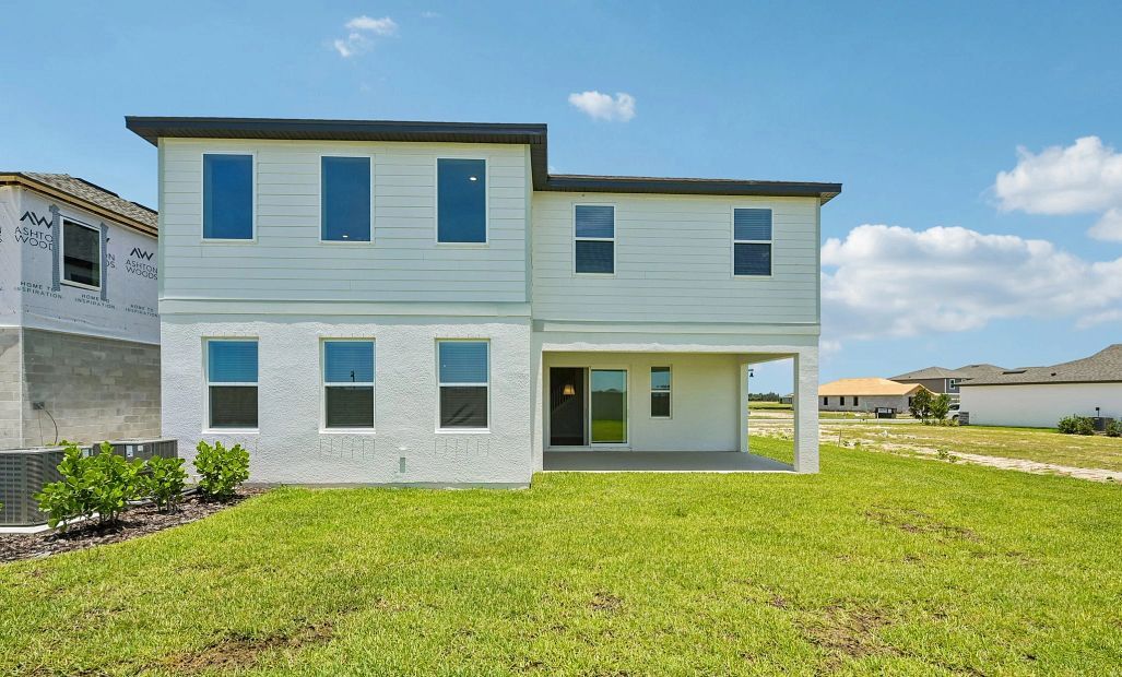 Back of the Duval elevation P