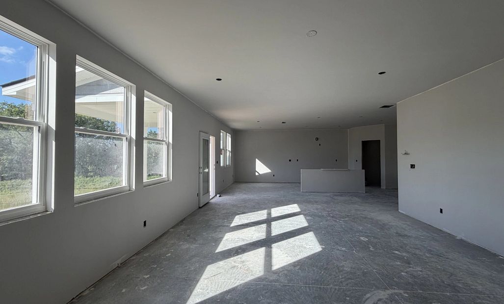 Family Room Construction Progress