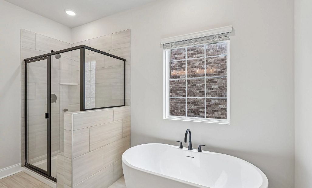 Primary Walk-in Shower & Bathtub