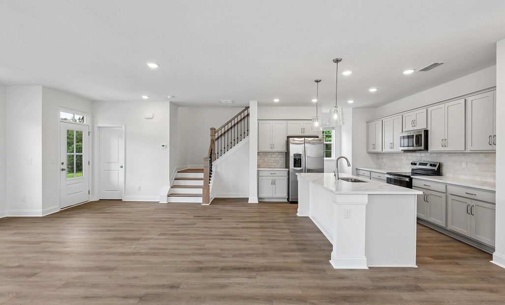 Kitchen & Stairs