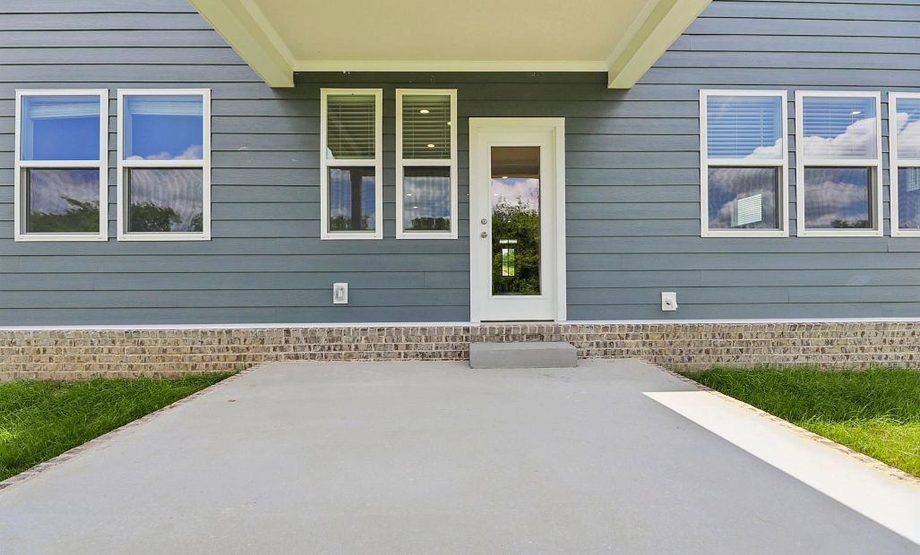 Rear Covered Patio