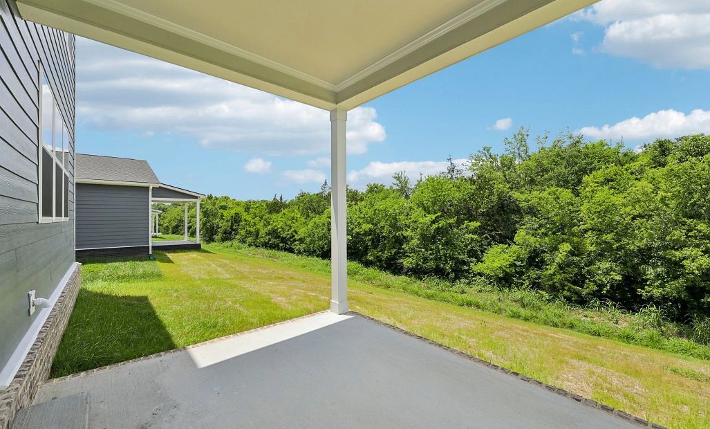 Rear Covered Patio