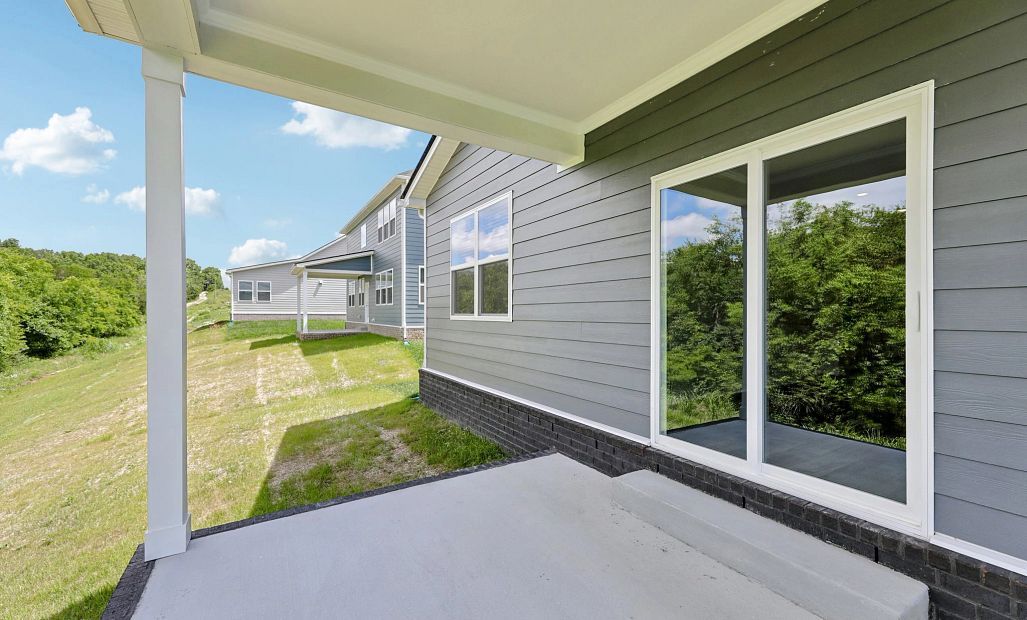 Rear Covered Patio