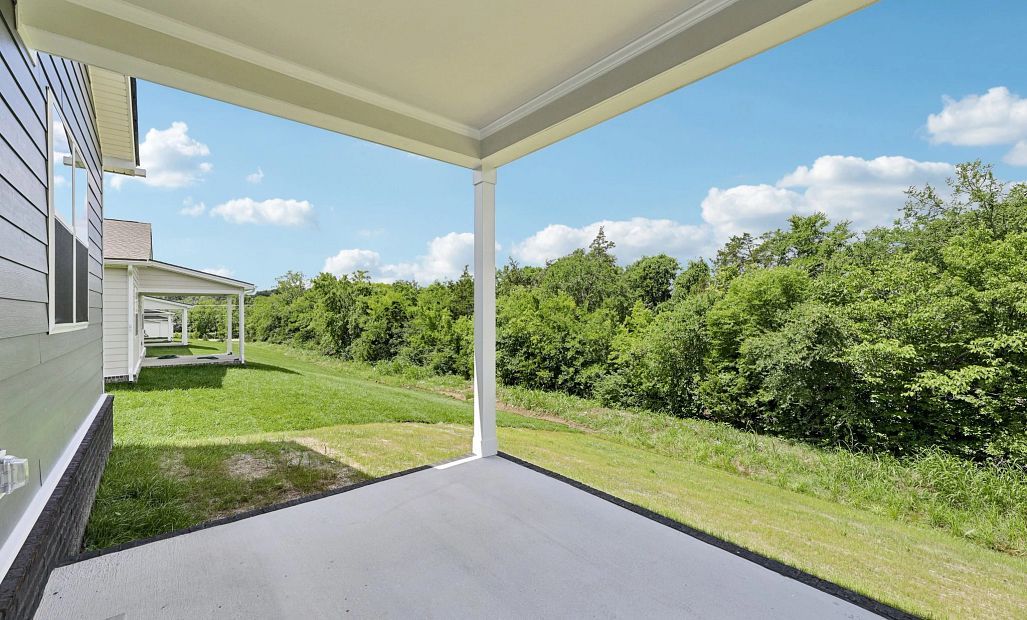 Rear Covered Patio