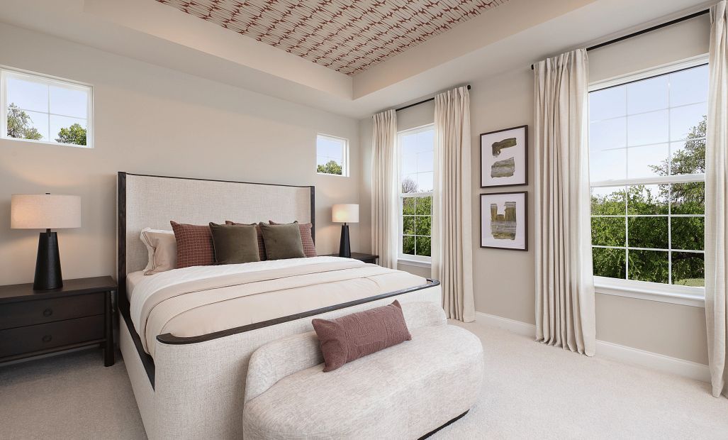 Primary Bedroom | For representation purposes only. Options and layout may vary by community and