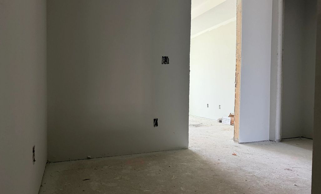 Upstairs loft - under construction