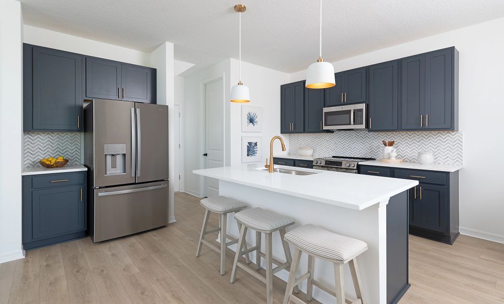 Sample Image - Beach Model Kitchen (different AW Collection® will be featured in this home)