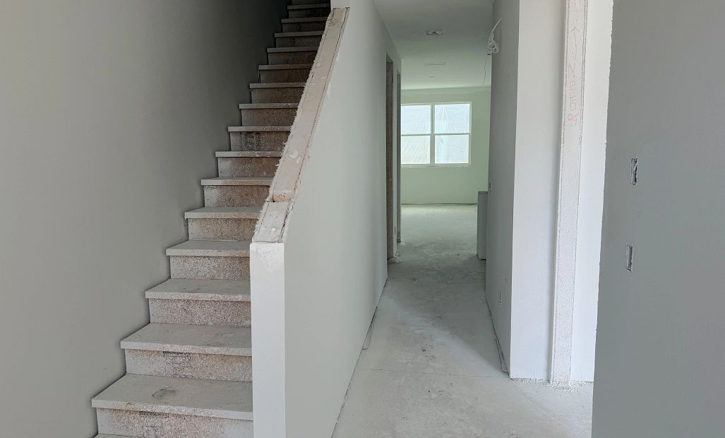 Foyer into the home - under construction