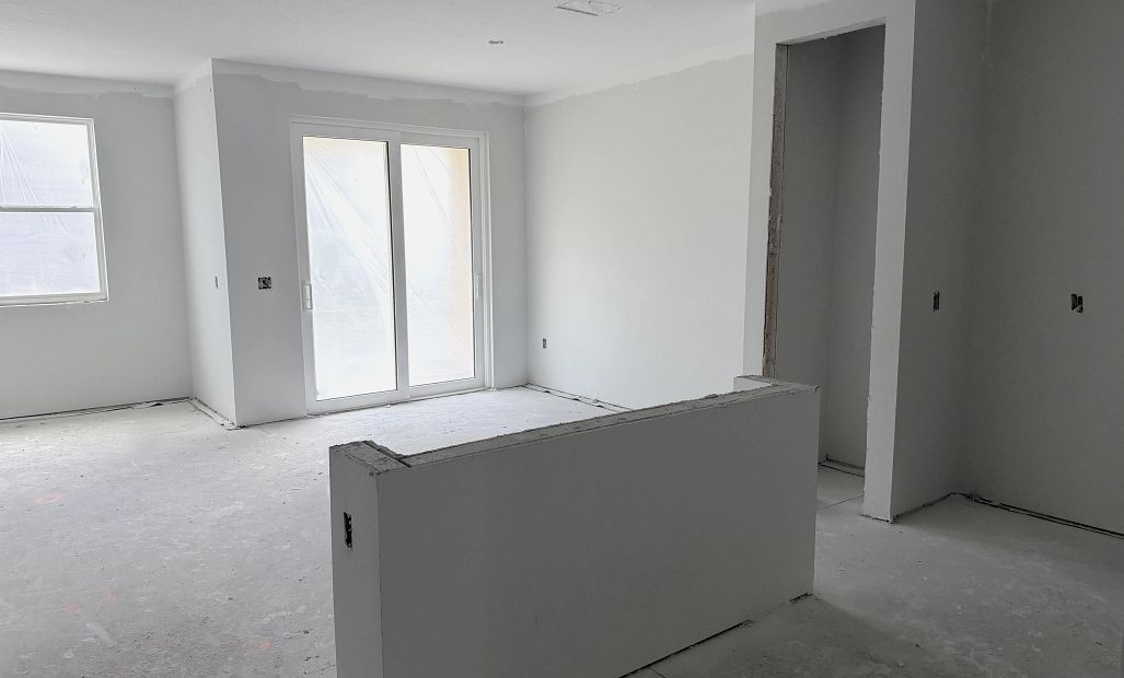 Kitchen which will feature AW Collection® Sapphire - under construction