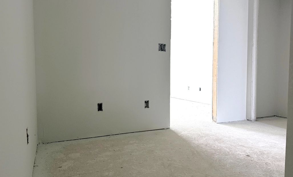 Upstairs loft outside primary bedroom - under construction