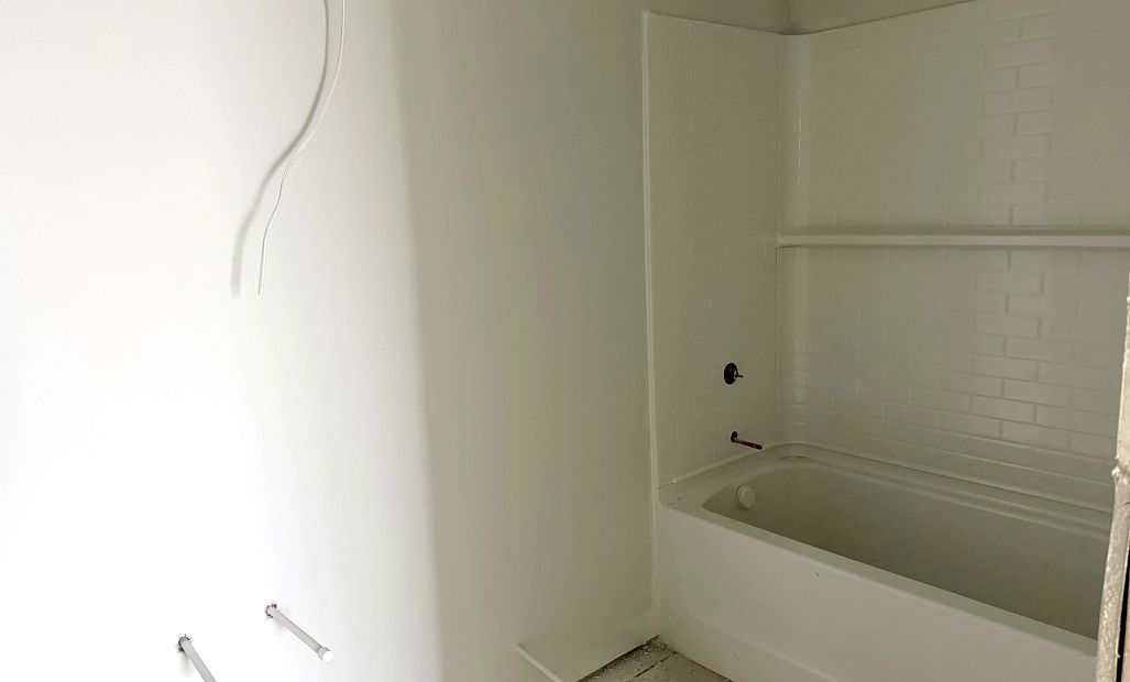 Bathroom 2 located near the secondary bedrooms - under construction