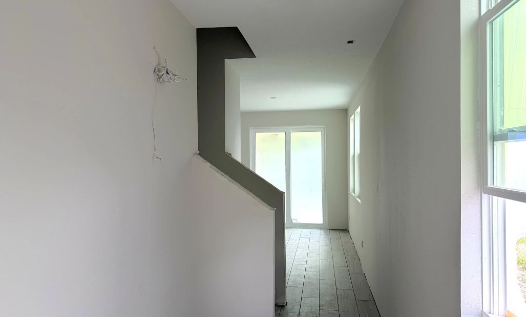 Foyer into the home - under construction