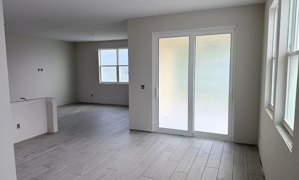 Dining room space - under construction