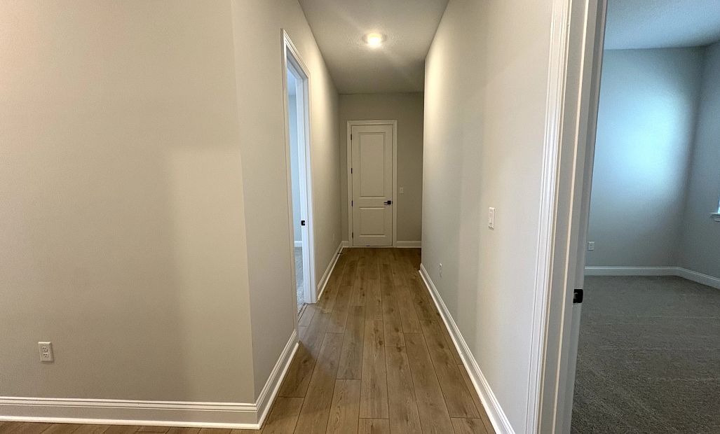 Hallway to the garage
