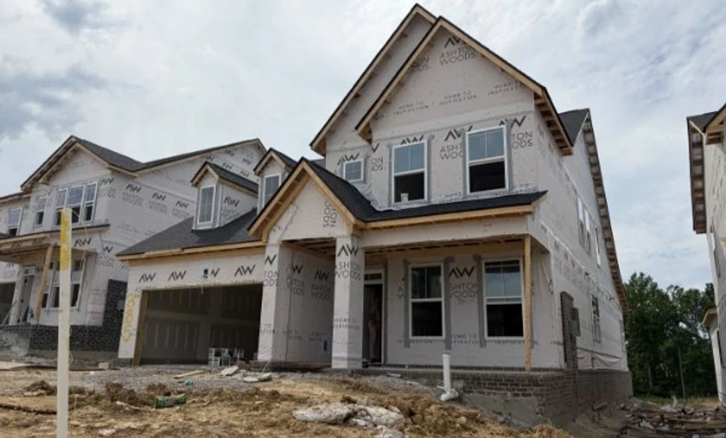 Front Exterior Construction Progress