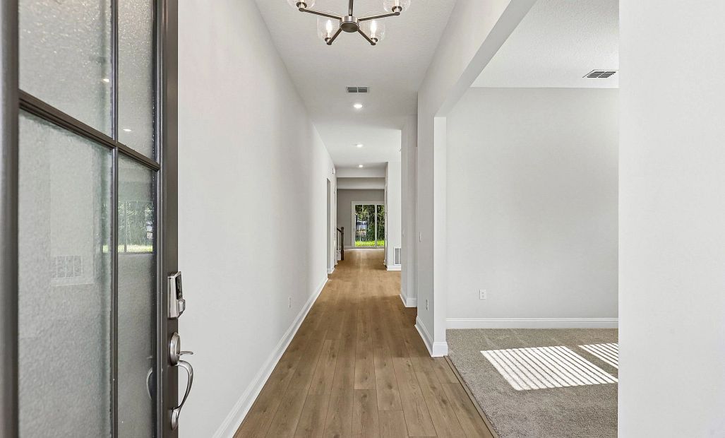 Foyer welcomes you into the home