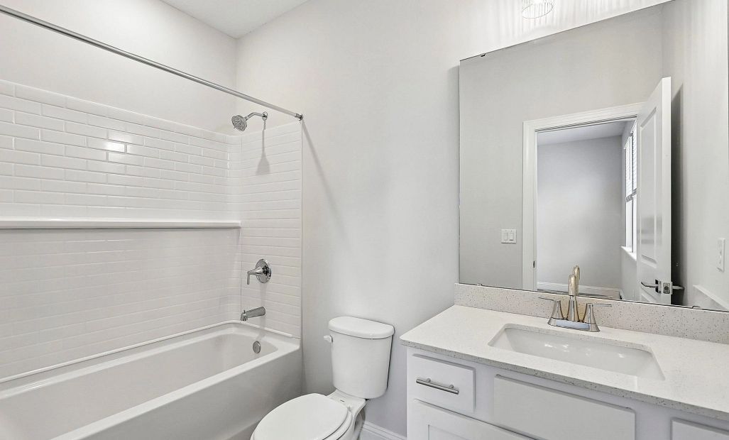Bathroom 3 is connected to bedroom 4 making it a perfect space for guests