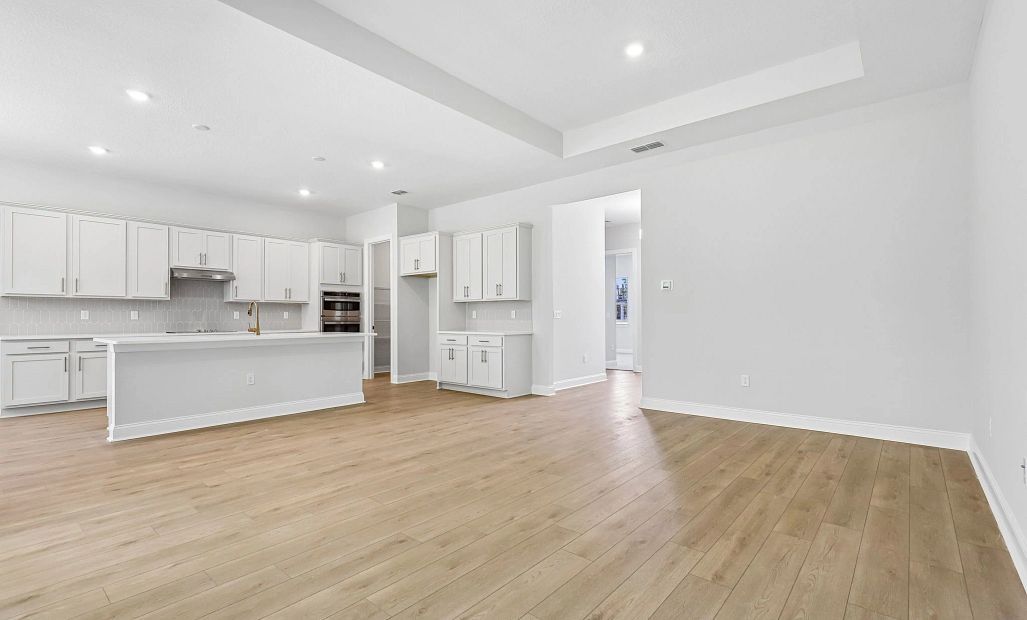 This open concept layout makes this home feel so perfectly connected