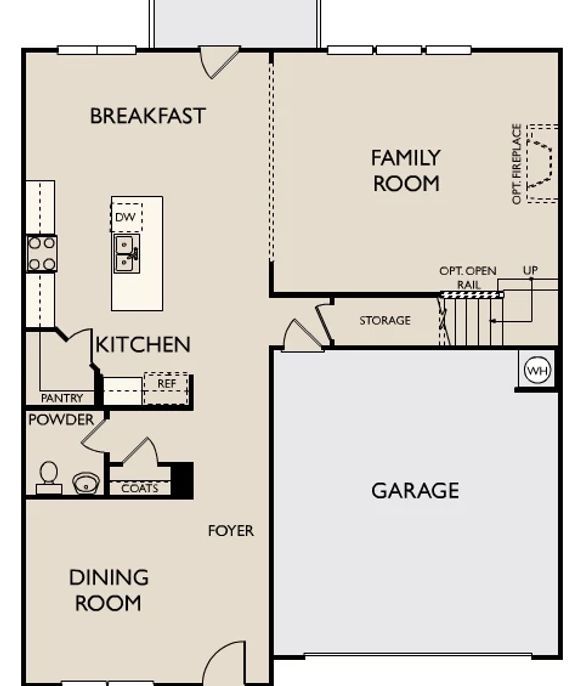 Cades Bluff - Hampstead Plan Image 1
