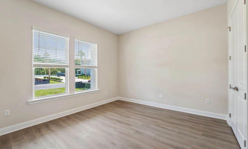 Bedroom 2 located off the front of the home