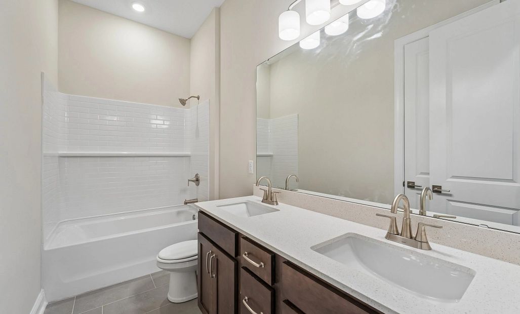 Bathroom 2 located near bedroom 2 and 3