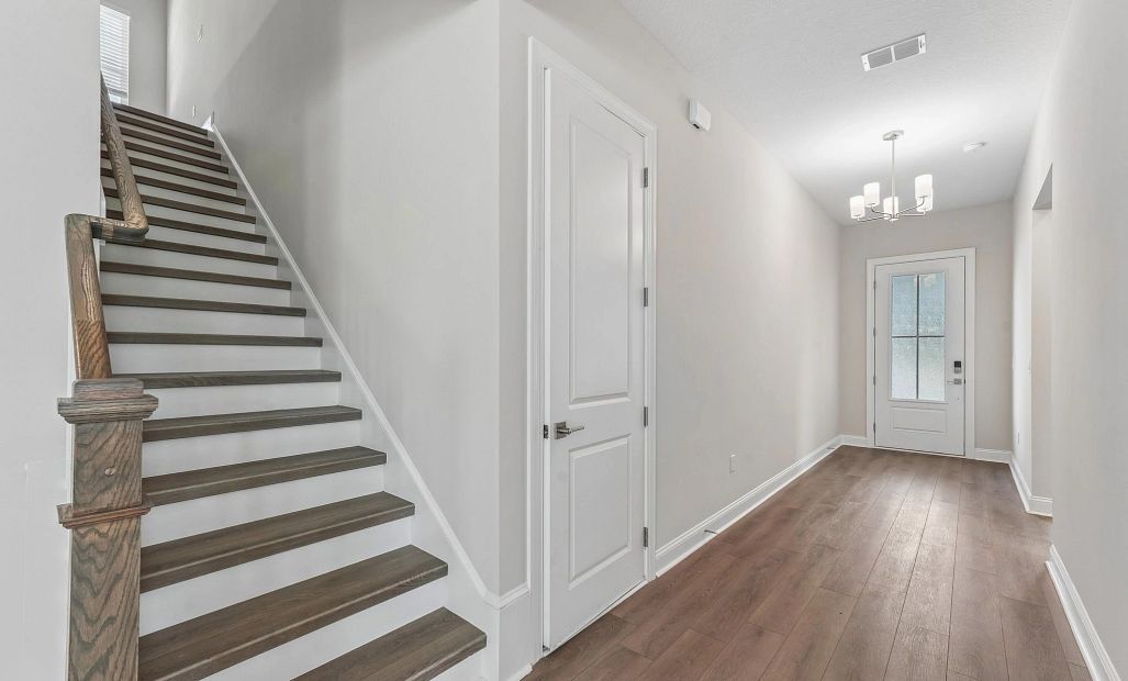 Stairs to the second floor