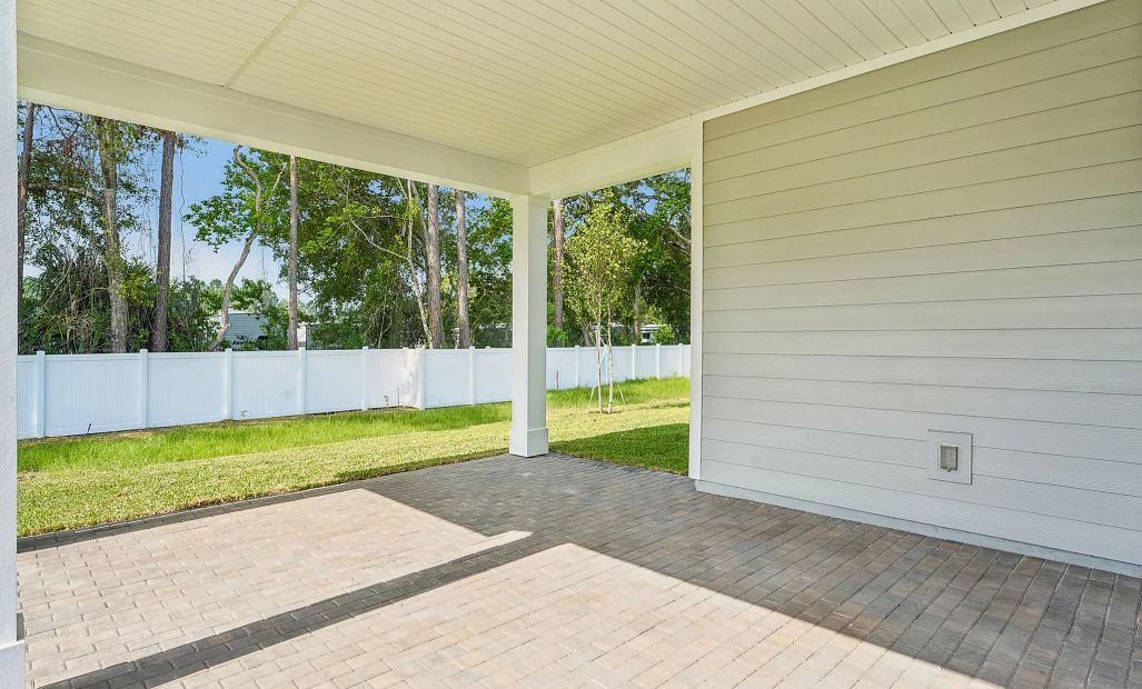 Extended covered back lanai