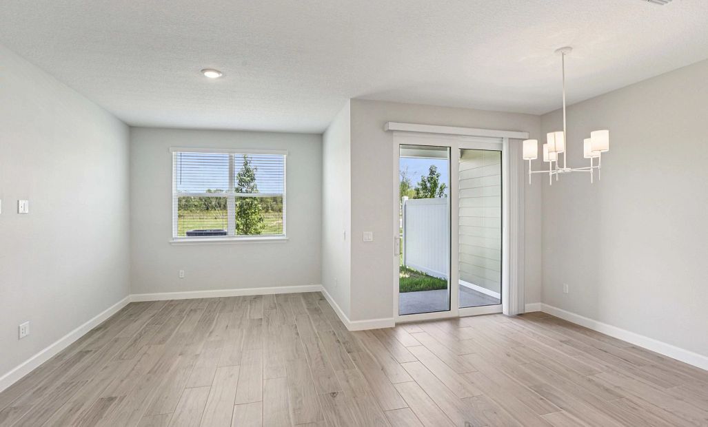 Family Room and Dining Room - representative images