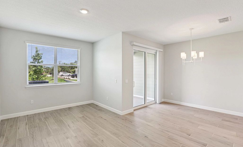 Family Room and Dining Room - representative images