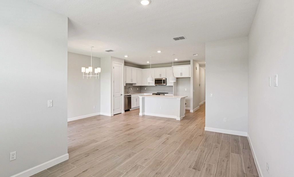 Dining Room, Kitchen View from Family Room - representative images