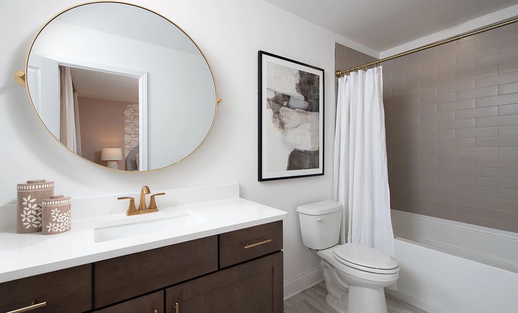 Secondary Bathroom | For representation purposes only. Options and layout may vary by community and