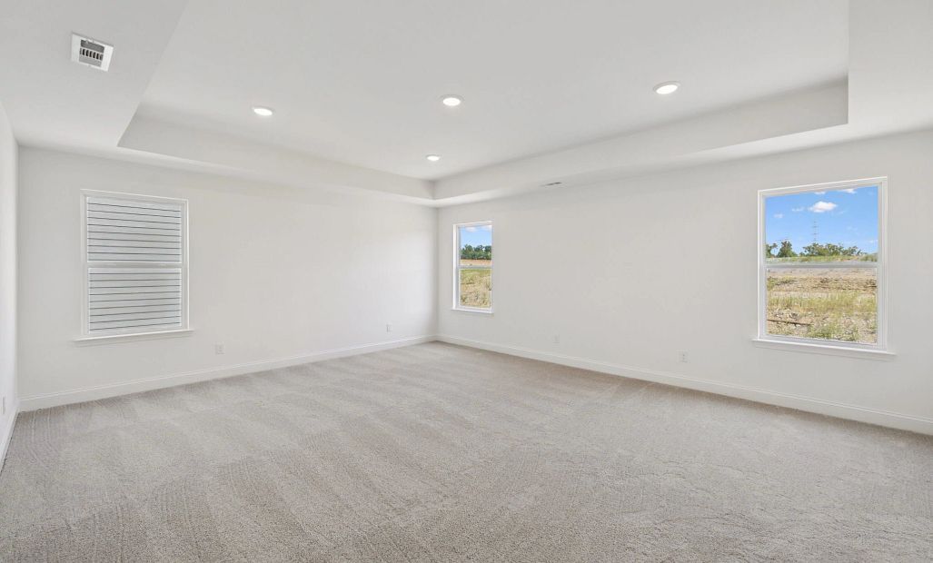 Primary Bedroom | For representation purposes only. Options and layout may vary by community and