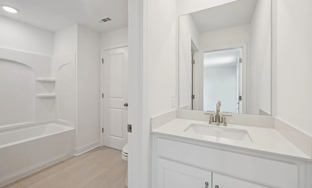 Secondary Bathroom | For representation purposes only. Options and layout may vary by community and
