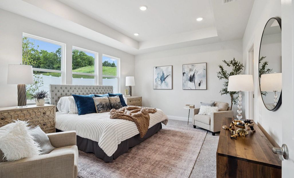 Primary Bedroom | For representation purposes only. Options and layout may vary by community and