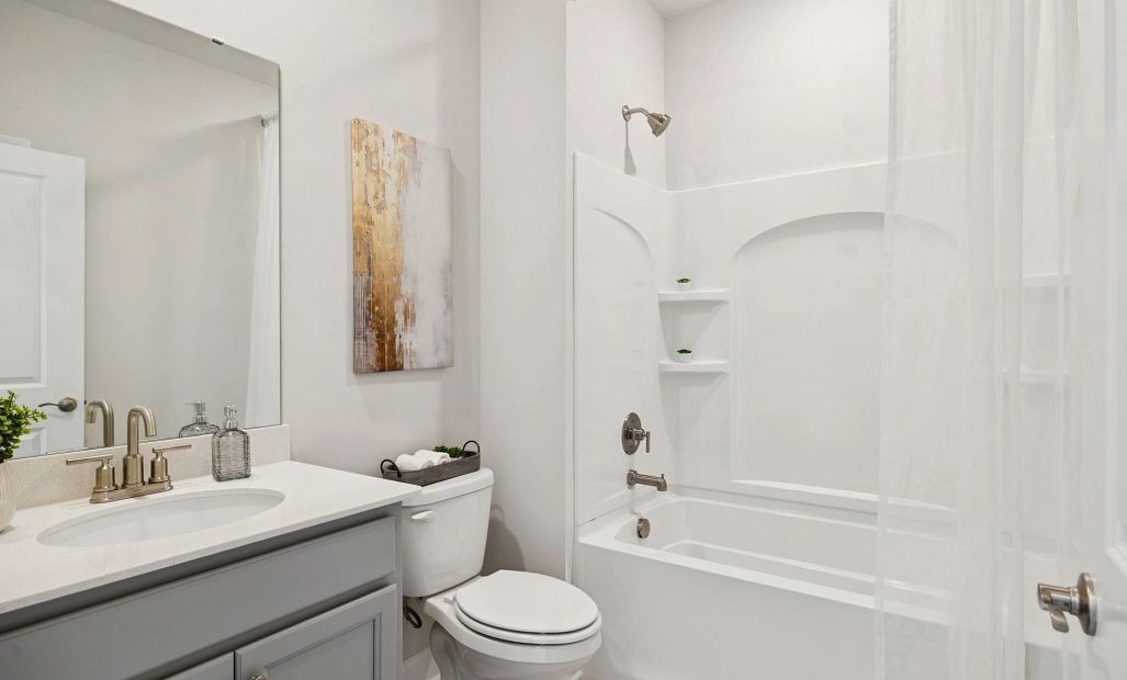 Secondary Bathroom | For representation purposes only. Options and layout may vary by community and