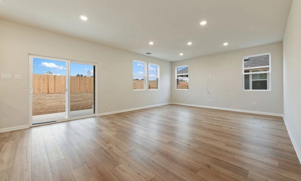 Family Room & Dining Area